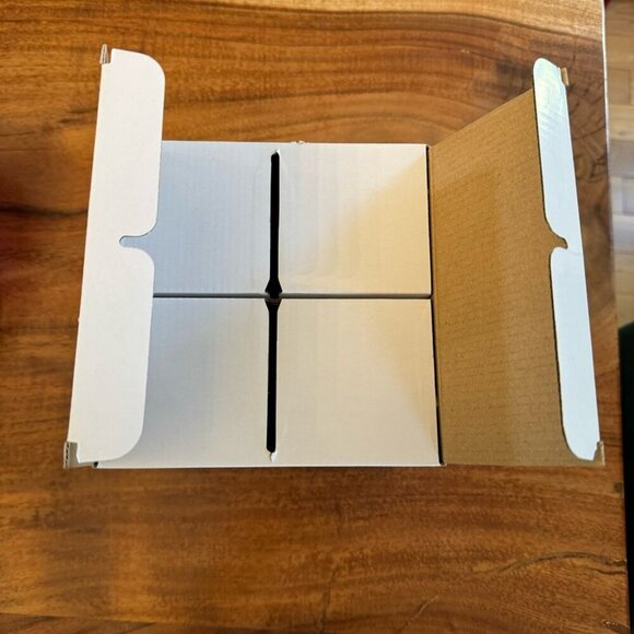 Stokes Polar Bear Christmas Glass Set of 4 New In Box - Picture 6 of 11